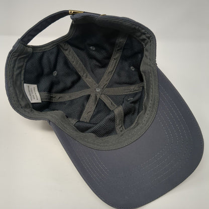 Unbranded Slideback Hat Gray 62cm Adjustable Solid Blank 6 Panel
