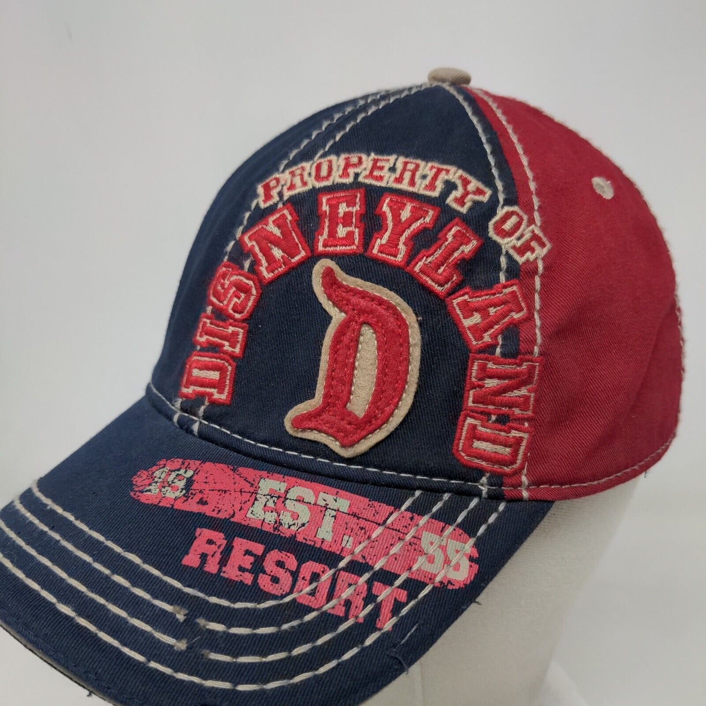 Property of Disneyland Resort Slideback Hat Multicolor OSFA Mickey Mouse Disney