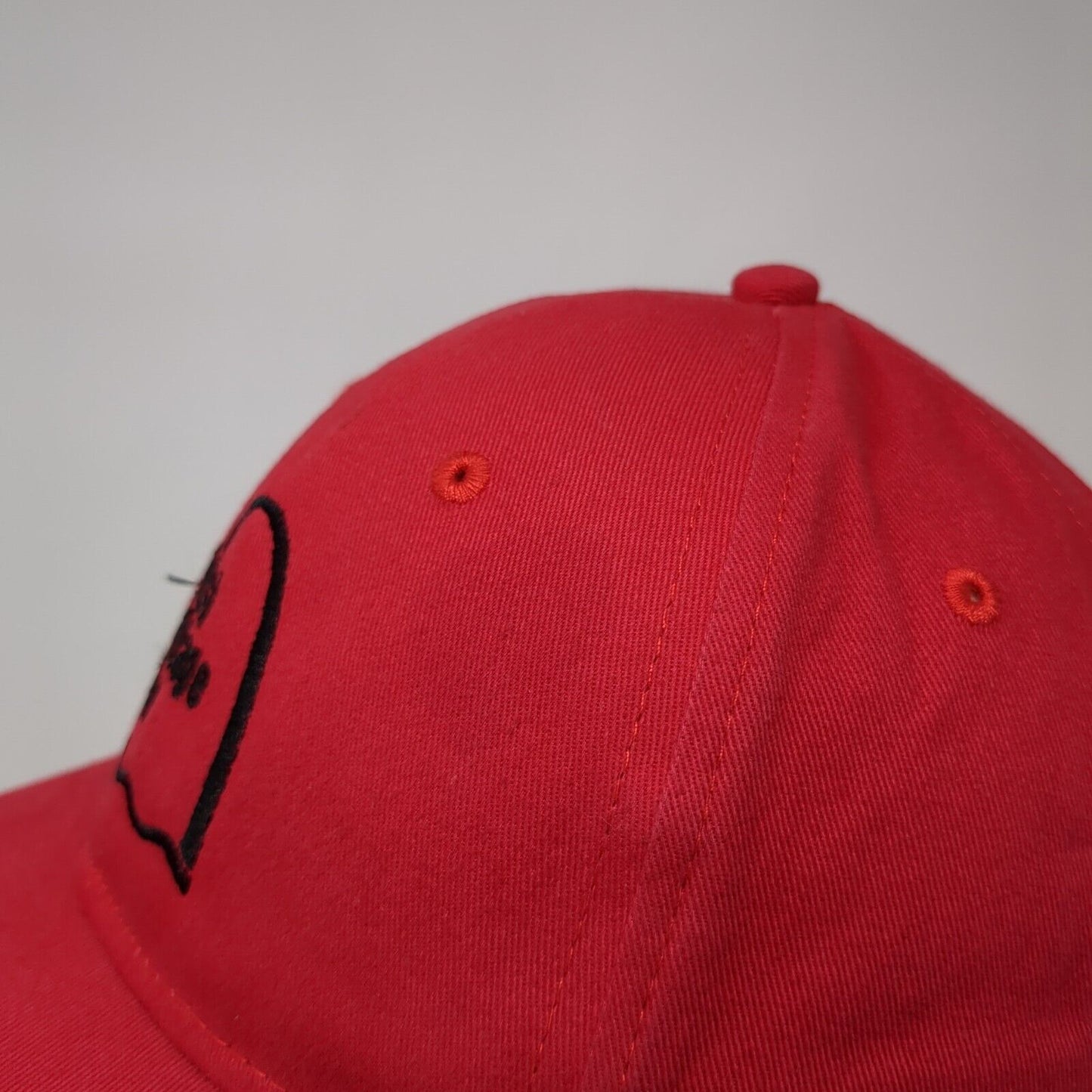 Polish Heritage Open Strapback Hat Red One Size Adjustable Cap America