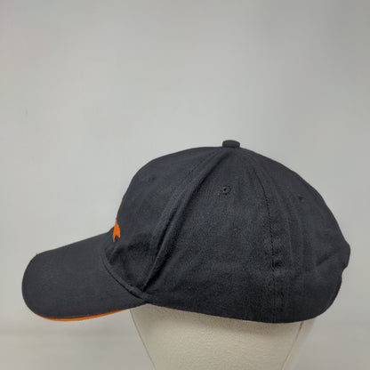 Behr Strapback Hat Black One Size Adjustable Embroidered 6 Panel