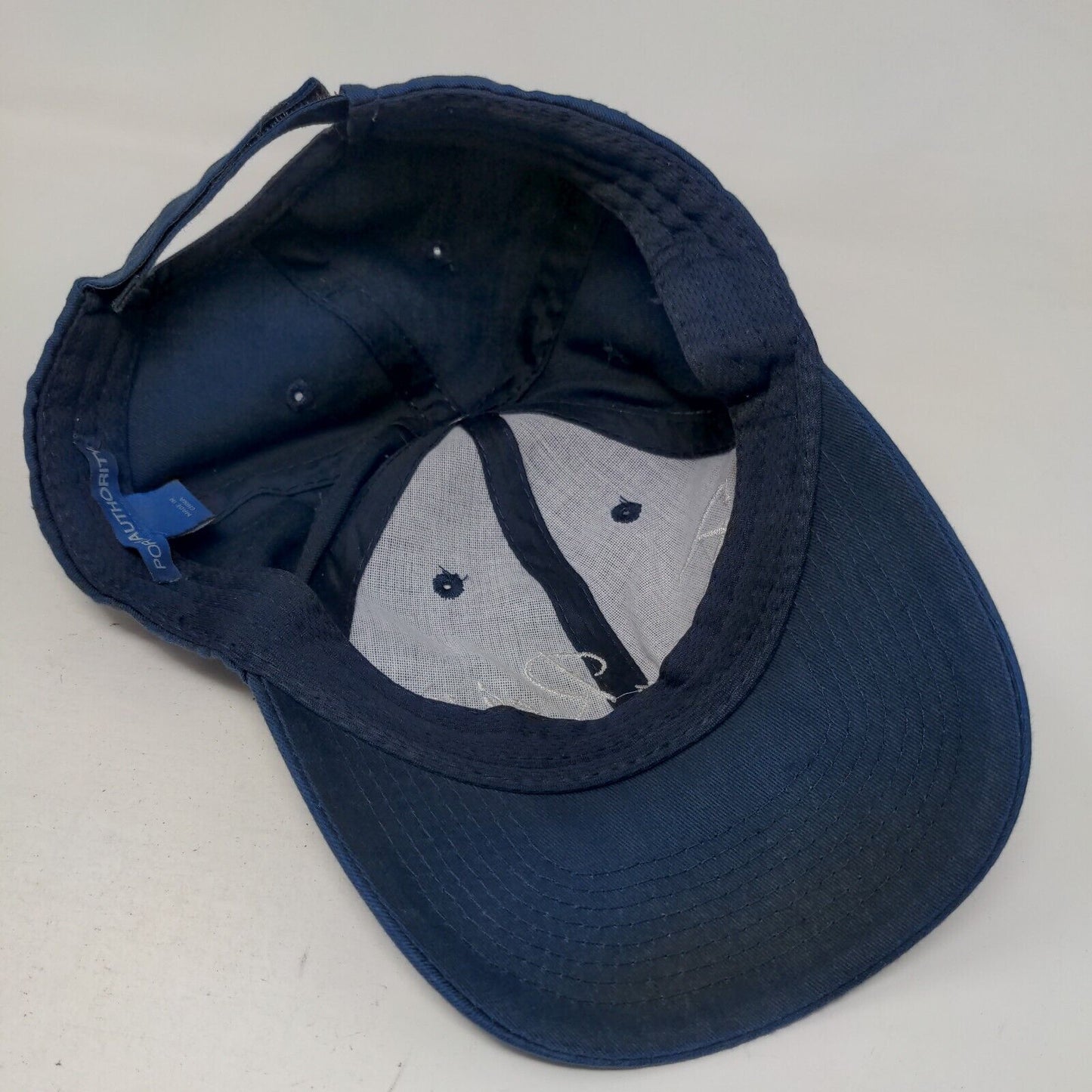 Free x Rein Strapback Hat Blue One Size Embroidered Port Authority