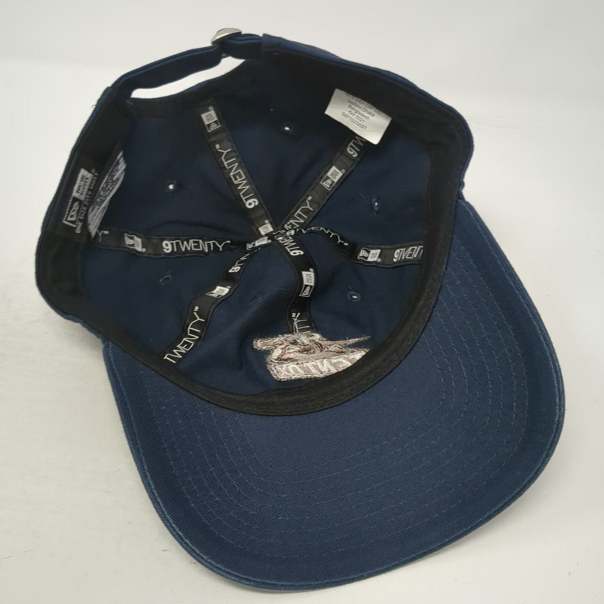 New Era Tentox Blue OSFM Slideback Cotton 9TWENTY Relaxed Adjustable Strap Hat