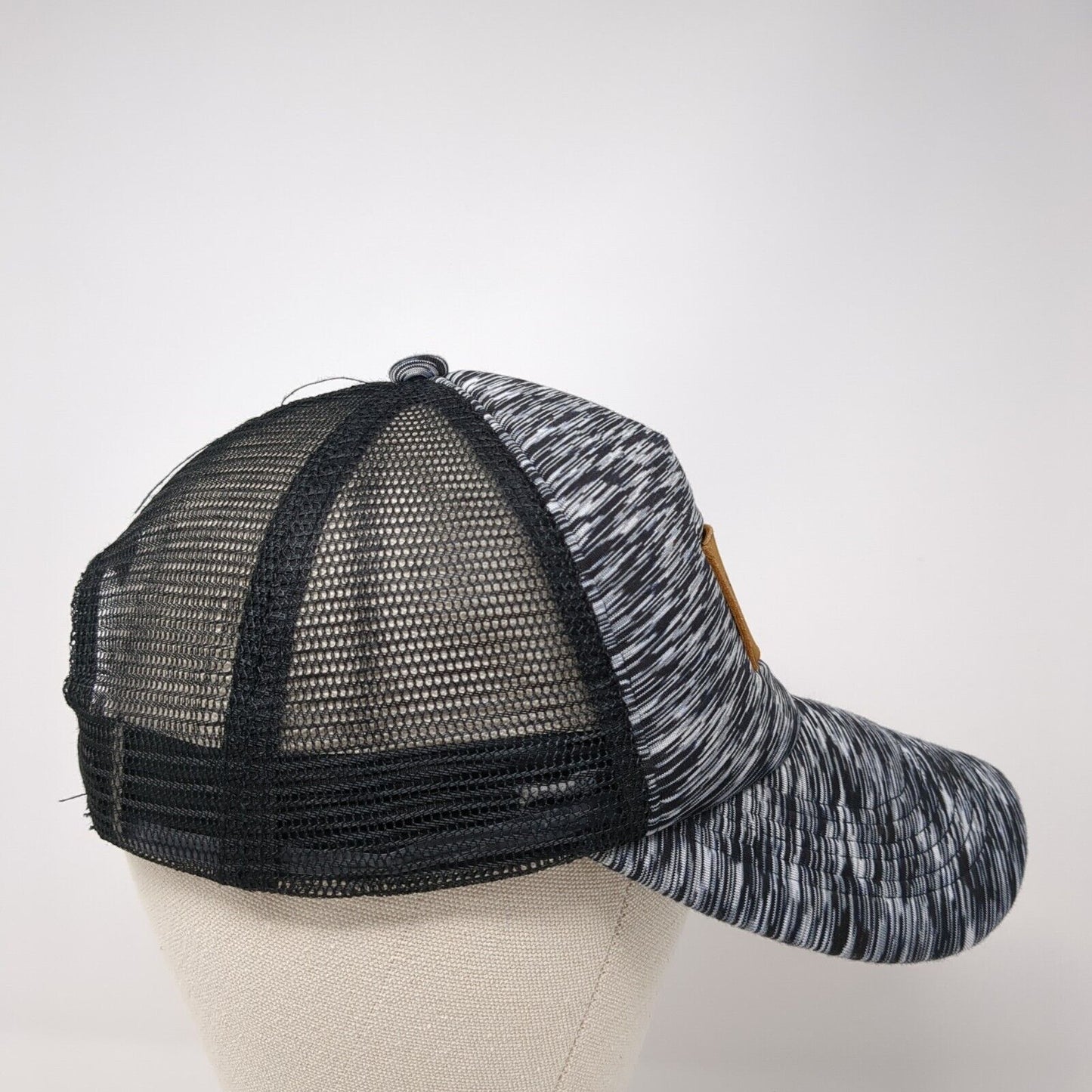 Hockey Mom Snapback Trucker Hat Multicolor One Size Adjustable Mesh Back