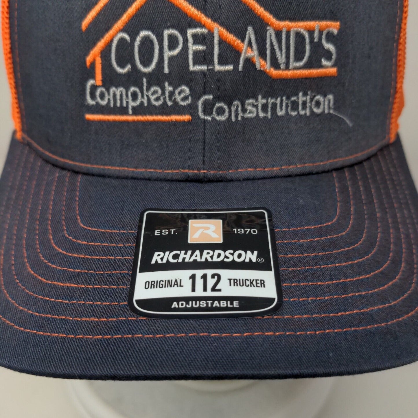 Copeland's Complete Construction Trucker Hat Multi OS Adjustable Richardson