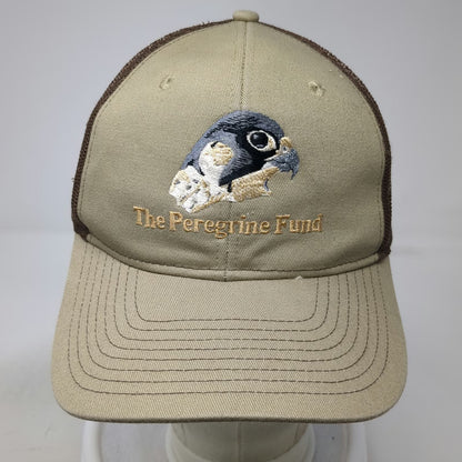 Port Authority Trucker Hat Brown One Size Peregrine Fund Falcon Bird Mesh Hat