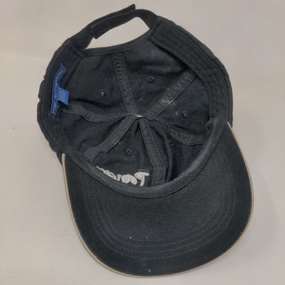 Panera Bread Strapback Hat Black One Size Embroidered Port Authority