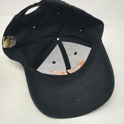 Stihl Baseball Cap Black One Size Strapback Embroidered Logo Workwear Hat