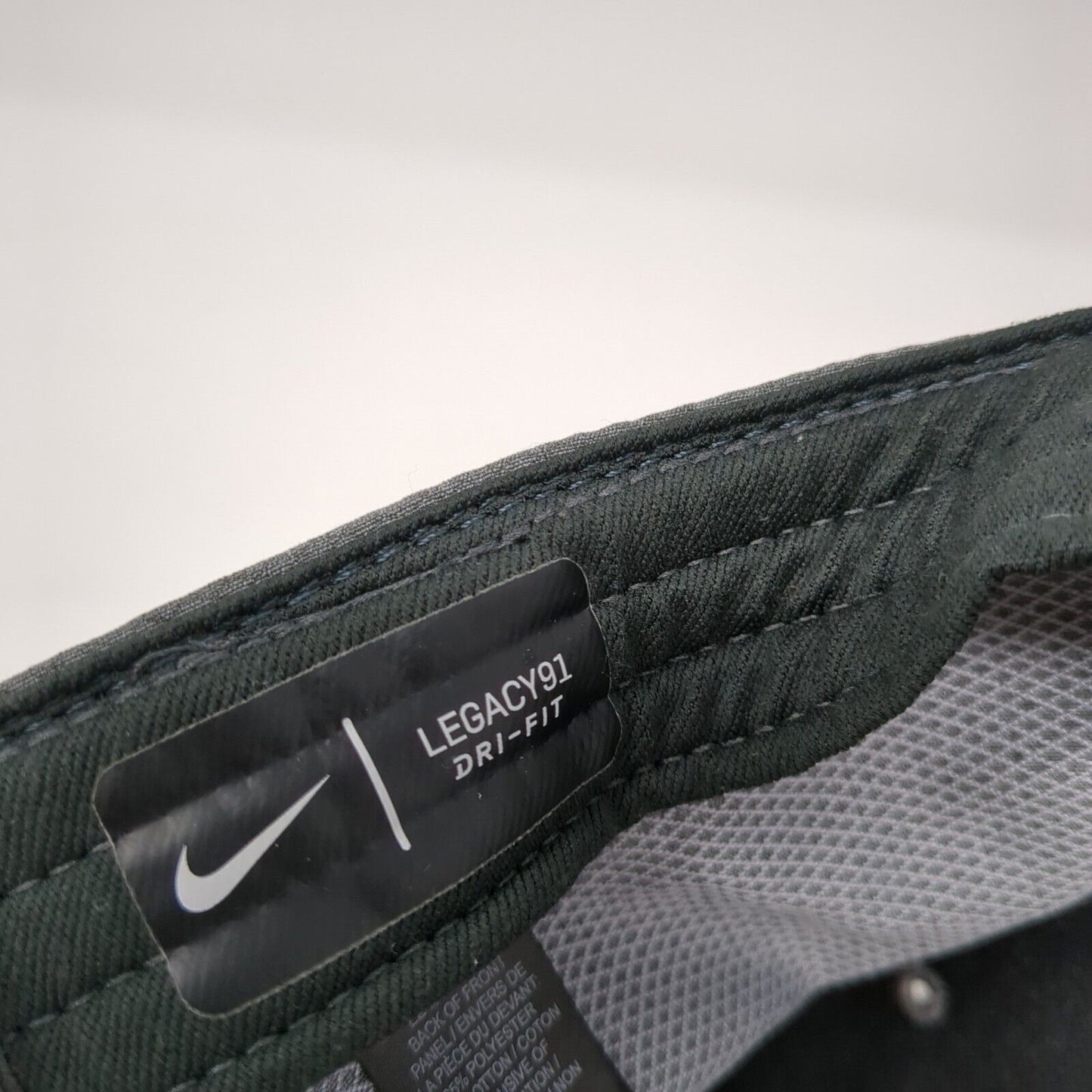 US Open 2019 Pebble Beach Fitted Hat Gray L/XL Nike Legacy91 Dri-Fit