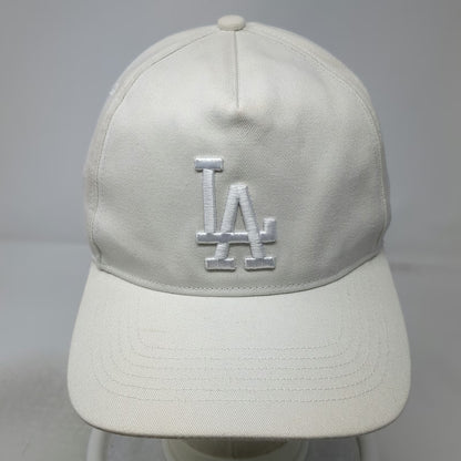 Los Angeles Dodgers MLB '47 5 Panel White Hat One Size Snapback Embroidered Logo