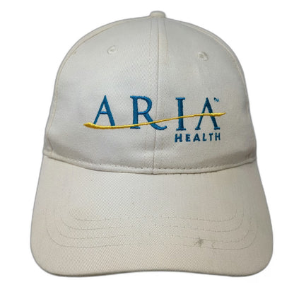 Cap America Baseball Cap Beige OSFM Strapback Aria Health Medical Provider Hat