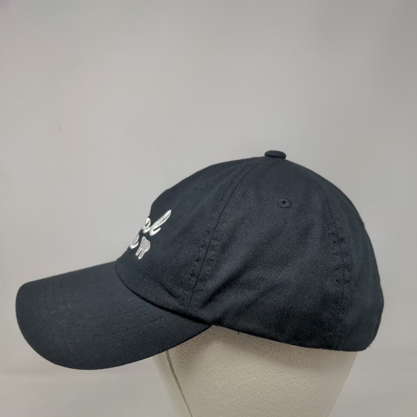 Dental Babe Slideback Hat Black OS Adjustable Embroidered The Classics Yupoong