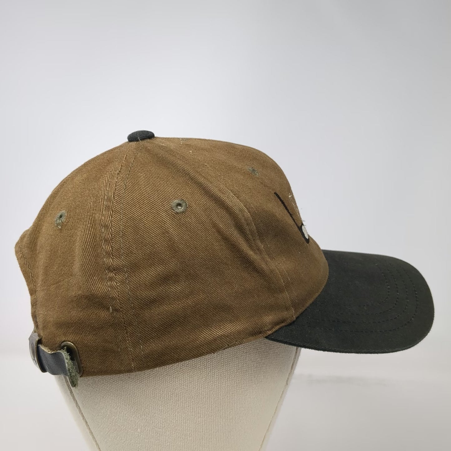 Imperial Baseball Cap Brown Black One Size Buena Vista Country Club Golf Hat