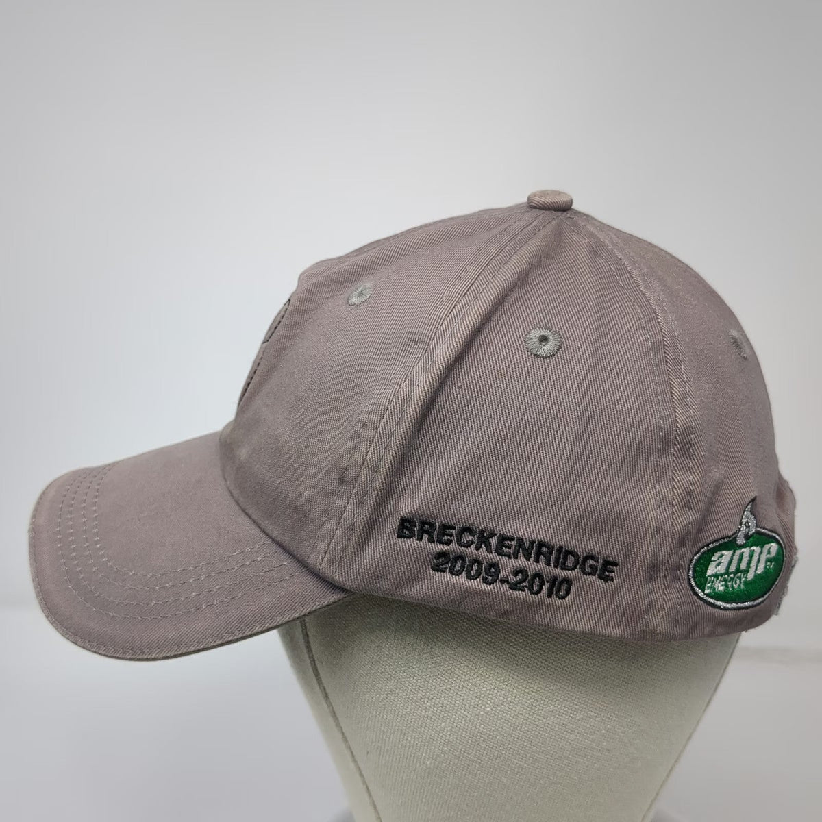 Imperial Baseball Cap Gray One Size Strapback Staff Breckenridge Epic Sprint Hat