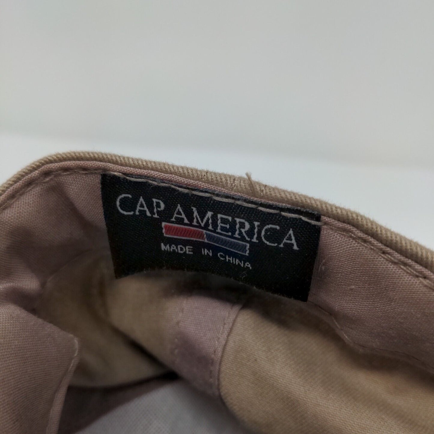 Museum of the San Ramon Valley Strapback Hat Tan OSFA Embroidered
