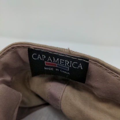Museum of the San Ramon Valley Strapback Hat Tan OSFA Embroidered