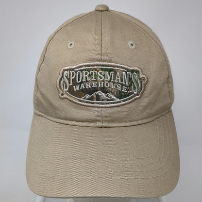 Outdoor Cap Sportsmans Warehouse Patch Baseball Cap Beige One Size Strapback Hat