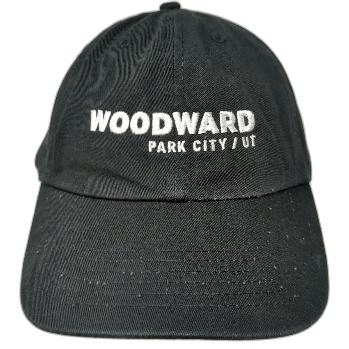 Woodward Park City UT Baseball Cap Black One Size Slideback Action Sports Hat