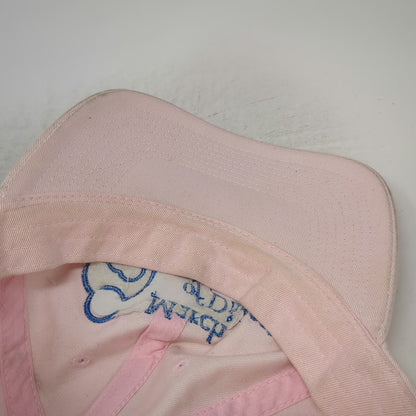 AIA March of Dimes Charity Logo Baseball Cap Pink One Size Slideback Cotton hat