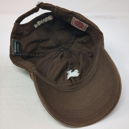 Wyoming Cowboys NCAA Signatures Baseball Cap Brown One Size Slideback Pokes Hat