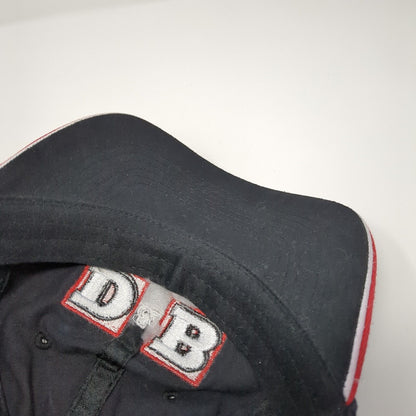 D&B Supply Slideback Hat Black One Size Adjustable Embroidered Solid