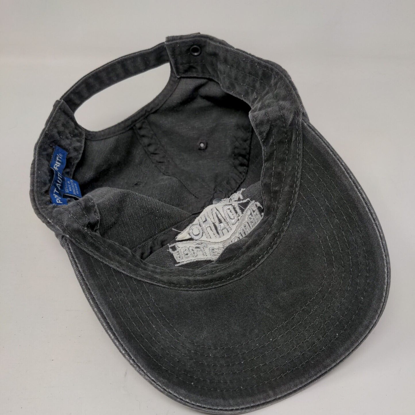 Yellowpine Harmonica Fest Idaho Slideback Hat Gray OS Adjustable Port Authority