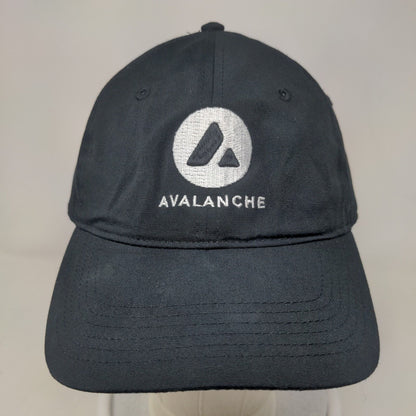 Avalanche Slideback Hat Black OSFA Embroidered Adjustable AS Colour