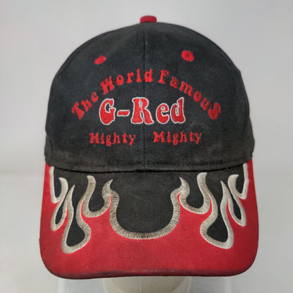 The World Famous G-Red Mighty Mighty Strapback Hat Black OSFM Embroidered Otto