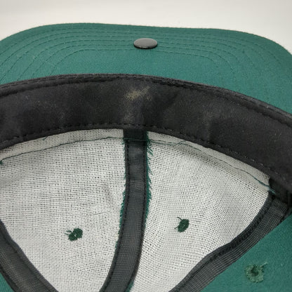 Produits Horizon Inc Snapback Green One Size Padded Front Strap Button Hat