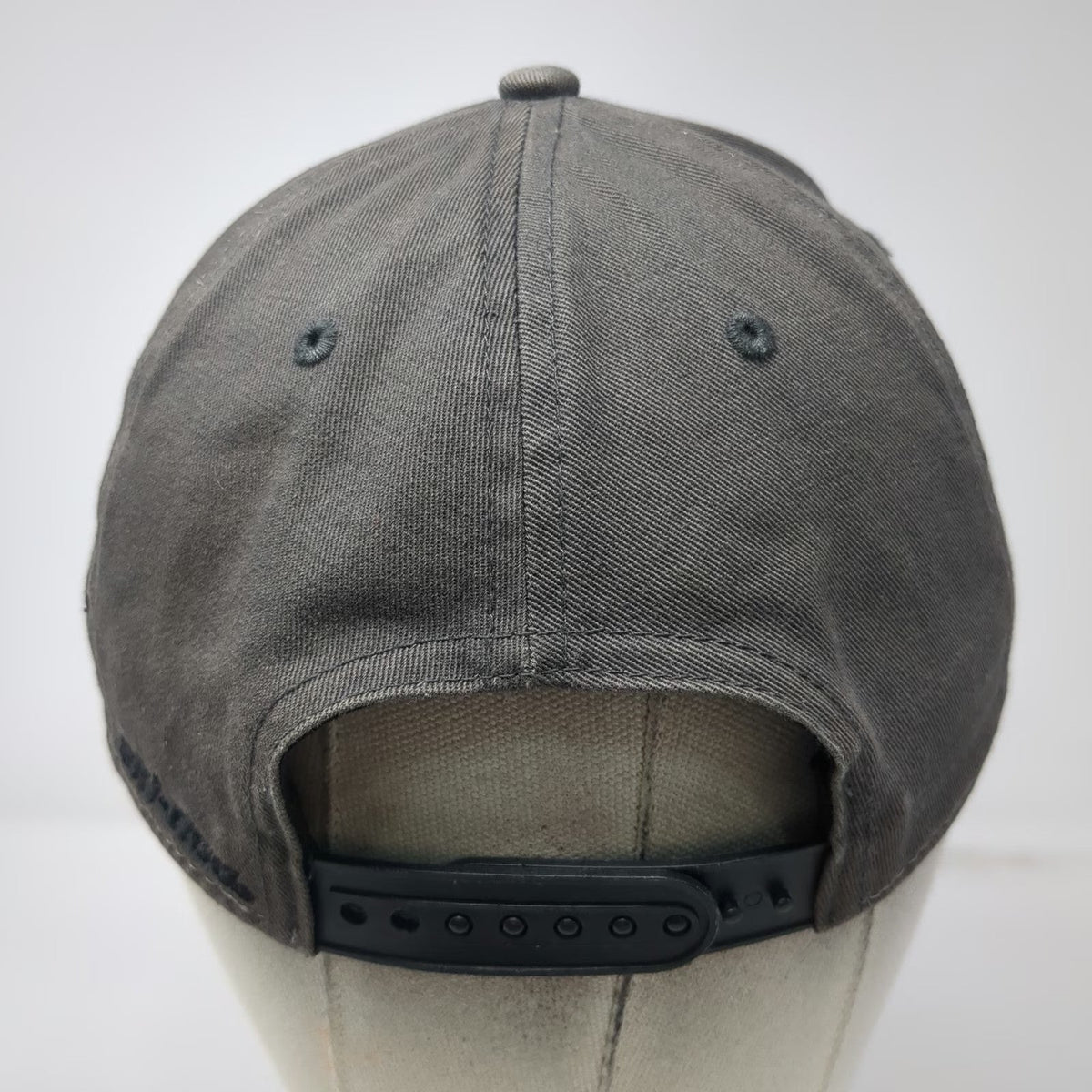 Ski-Doo Gray Black One Size Snapback Hat BRP Snowmobile Cotton Graphic Logo Cap