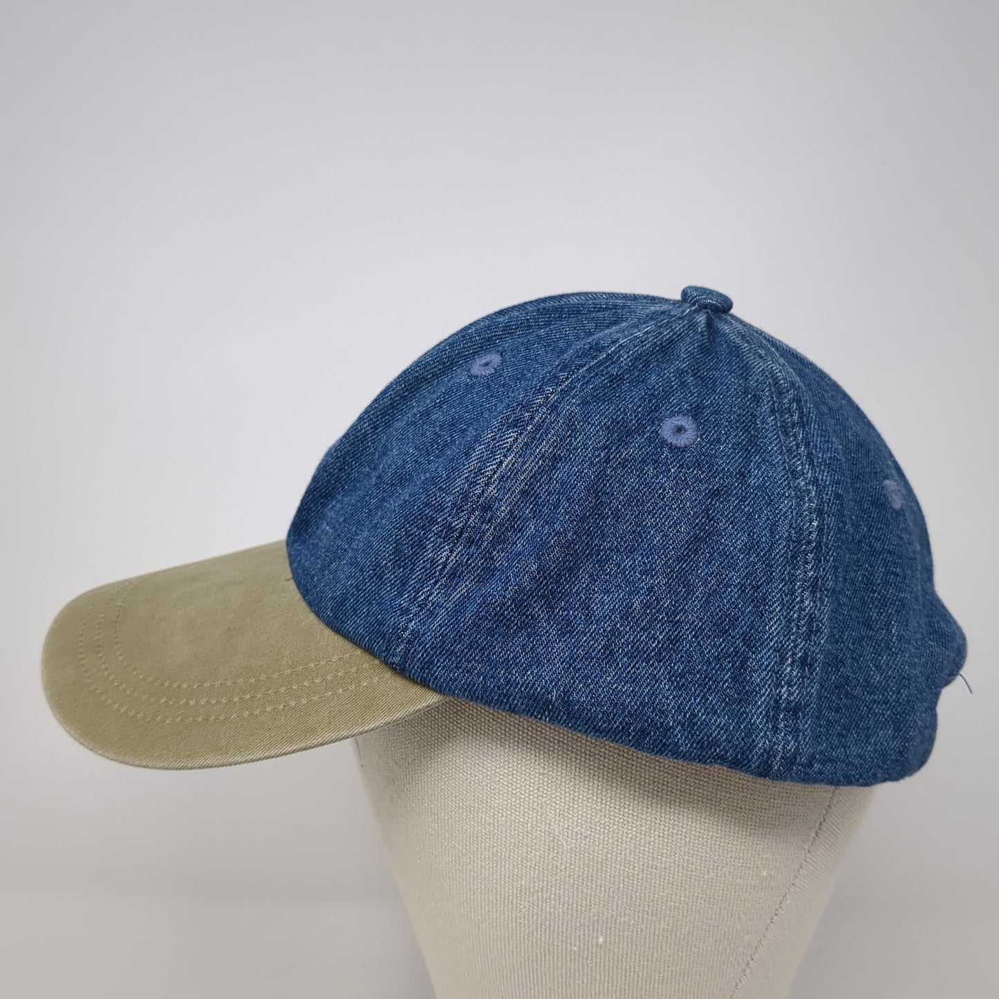 Falcon Headwear Inc. Slideback Hat Multicolor One Size Colorblock Denim