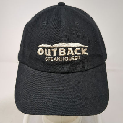 Ataly Graphics Outback Steakhouse Baseball Cap Black One Size Hat Slideback