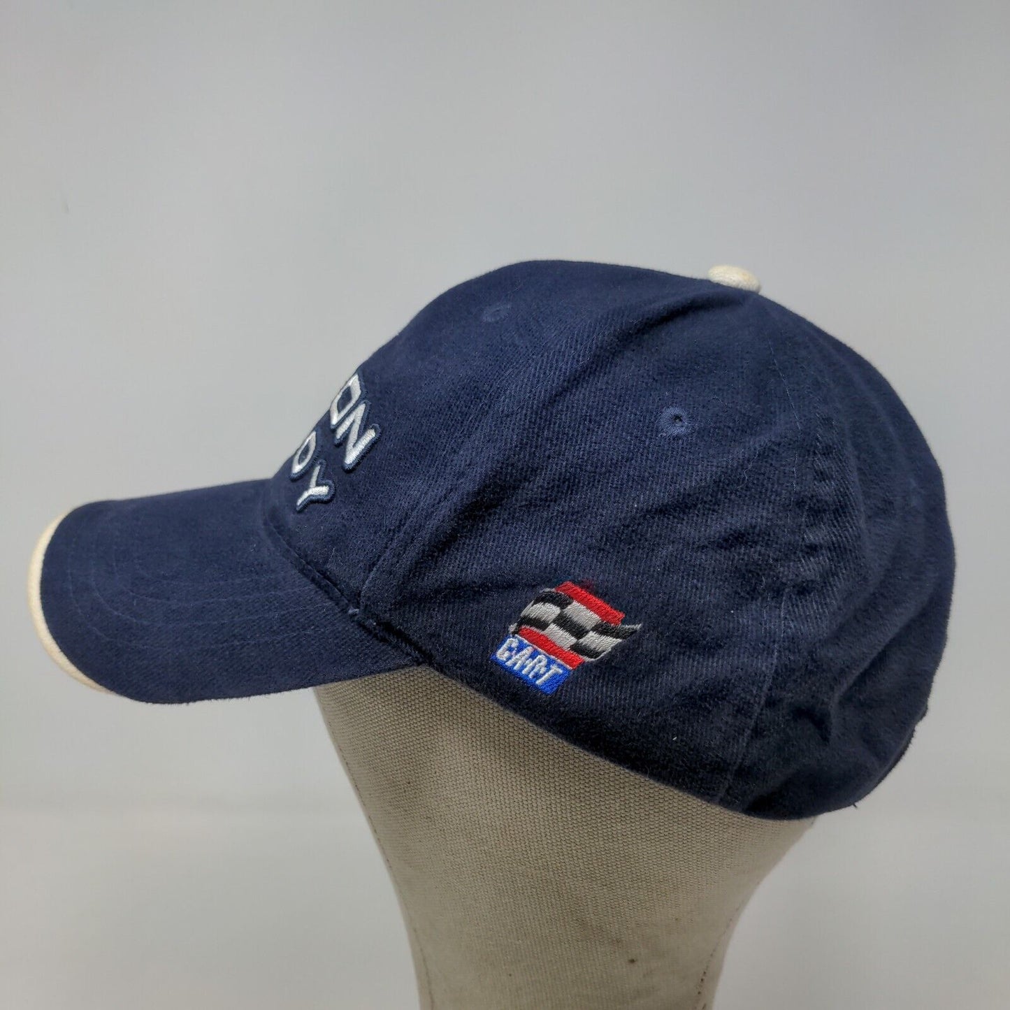 Molson Indy Men's Strapback Hat Blue Size OSFA Embroidered Spell Out Logo