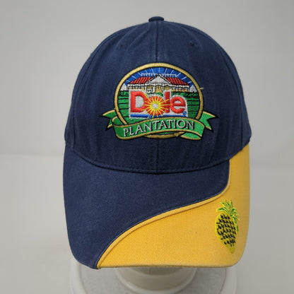 Dole Plantation Historic Wahiawa Baseball Cap Blue OS Adjustable Embroidered