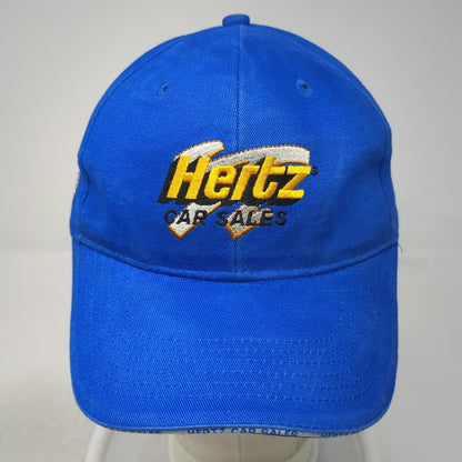 AMP Hertz Car Sales Logo Blue One Size Baseball Cap Strapback American Flag Hat