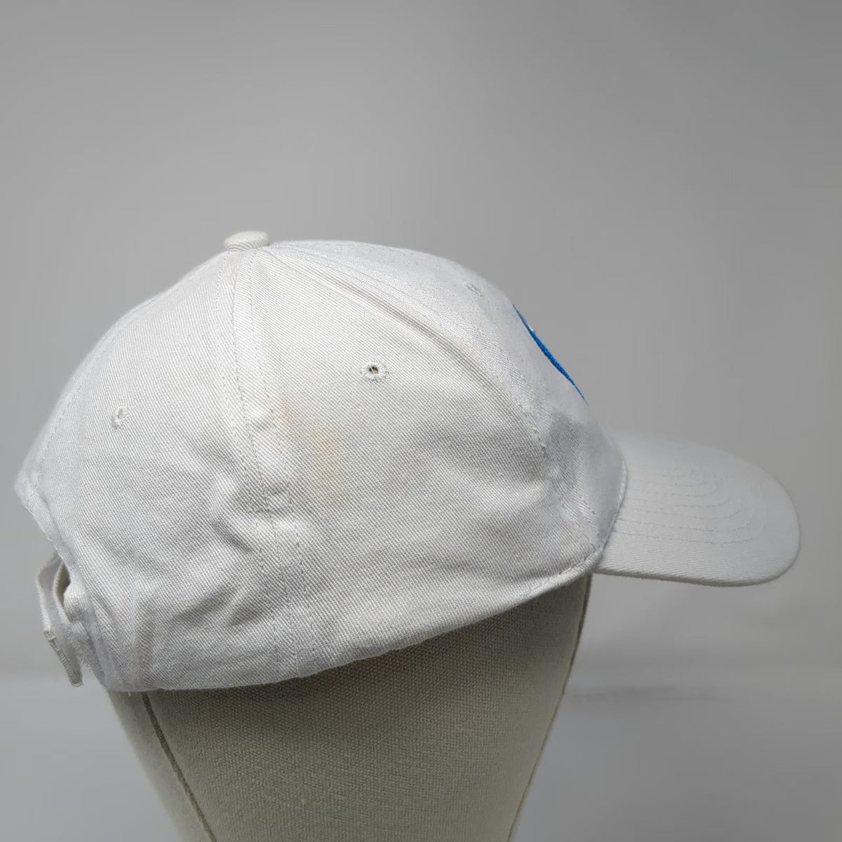 Hit Wear White Baseball Cap One Size Strapback Toothbrush Dental Logo Hat