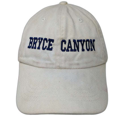 Fahrenheit Bryce Canyon National Park Beige Blue OSFM Baseball Cap Hat Cotton