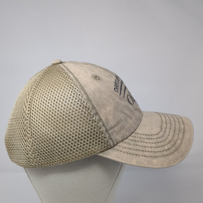 Oregon Coast OR Strapback Baseball Cap Brown OSAdjust able Royal Resortwear