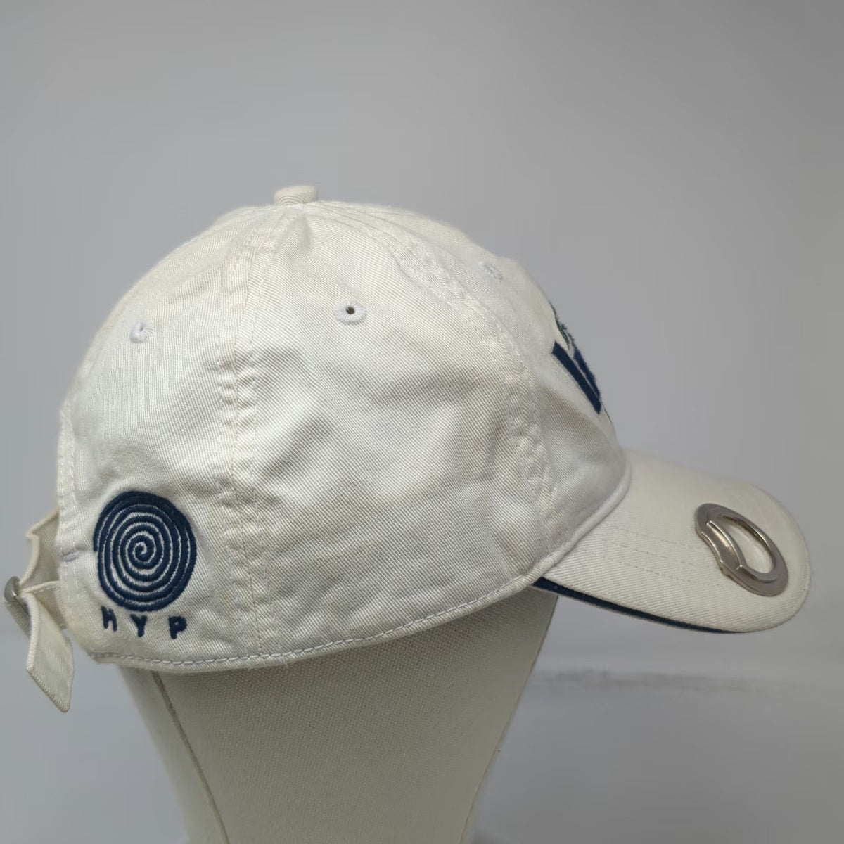 HYP Baseball Cap Beige One Size Irish Shamrock Bottle Opener Embroidery Hat