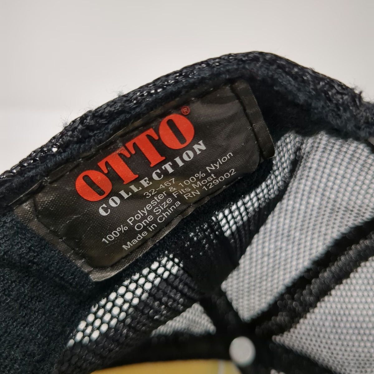 Otto Trucker Hat Black White One Size TRD 40th Anniversary Snapback Racing Cap