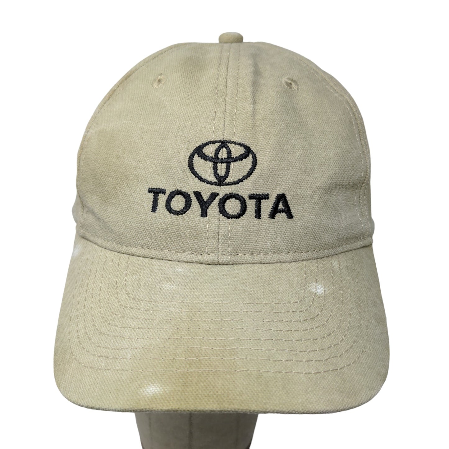 Toyota Men's Slideback Hat Tan Adjustable Indiana State Fair Embroidered Logo