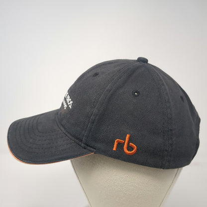 Ritchie Bros Auctioneers Black Baseball Cap One Size Strapback Hat Embroidered