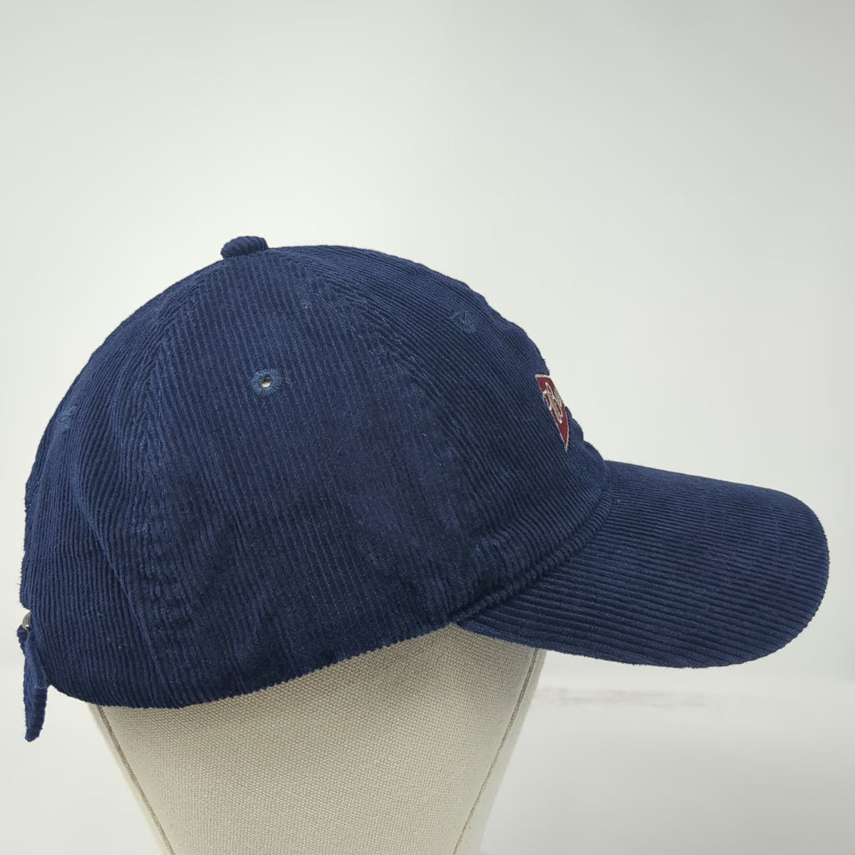 H3 Headwear Budweiser Baseball Cap Blue One Size Corduroy Embroidered Hat