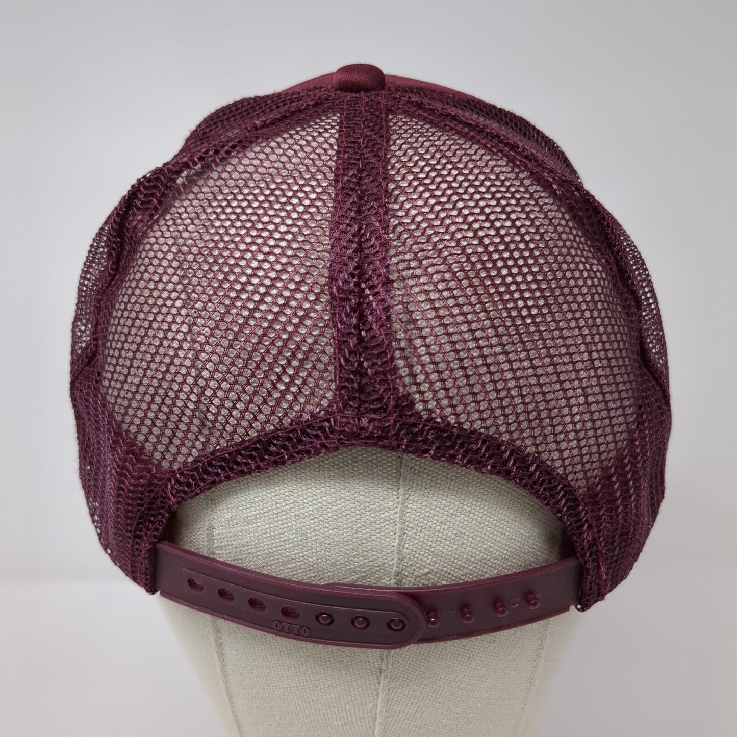SwellWomen Youth Snapback Trucker Hat Red OS Adjustable Mesh Back Rope Otto