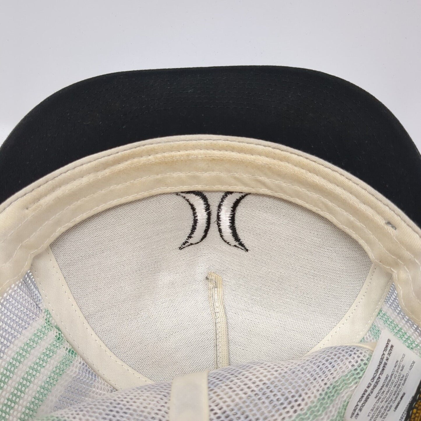 Hurley Snapback Trucker Hat Gray OS Adjustable Mesh Back The Classics Yupoong