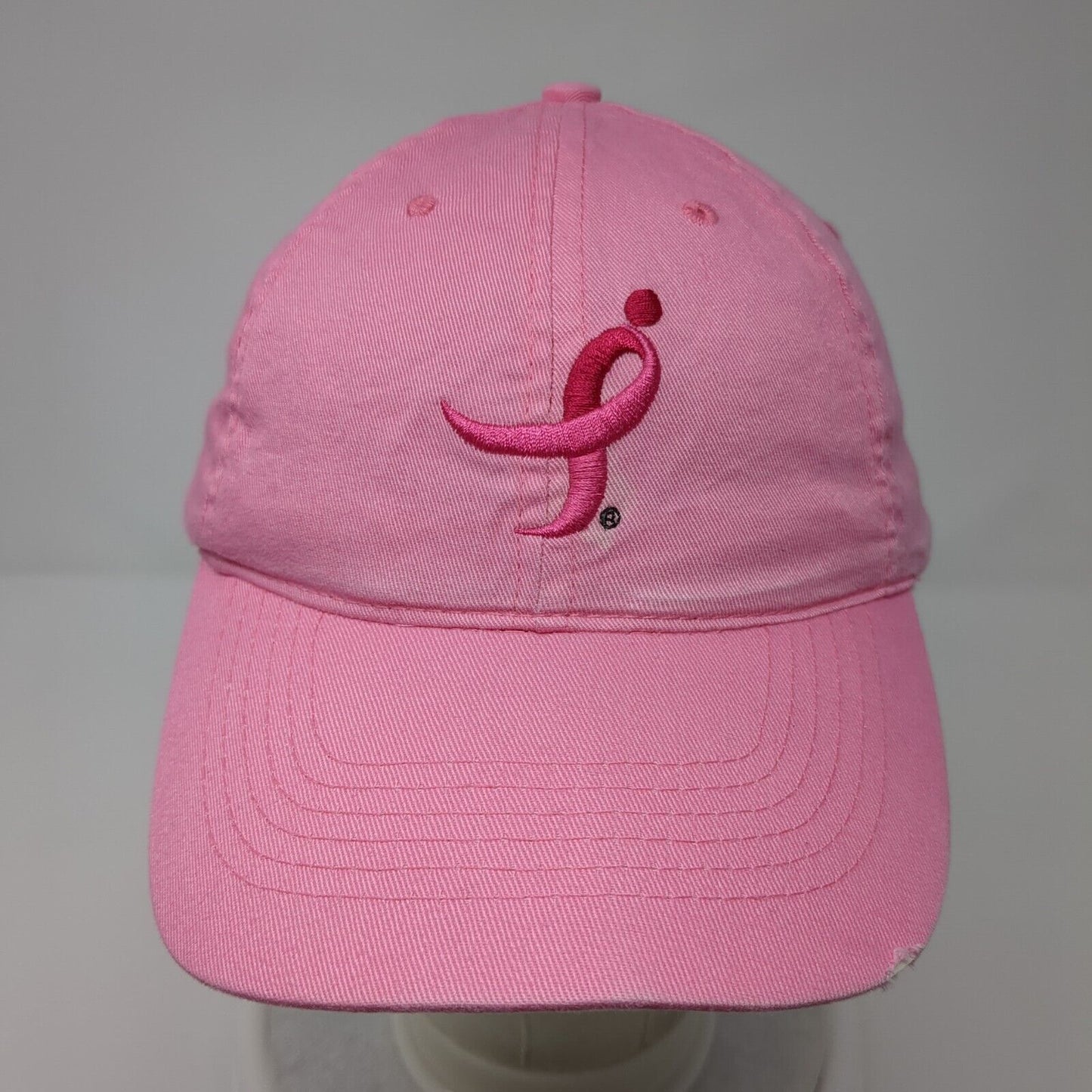 Pink Ribbon Strapback Hat Pink One Size NAPA All Out For The Cure