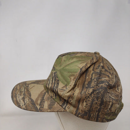 Realtree Snapback Hat Multi Camouflage OSFA Adjustable Lightweight Cotton