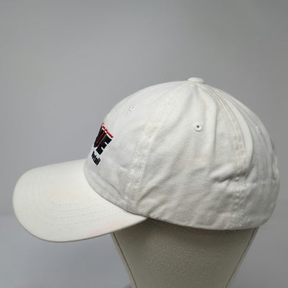 Yupoong Baseball Cap White One Size Slideback Torque Detail Logo Embroidered Hat
