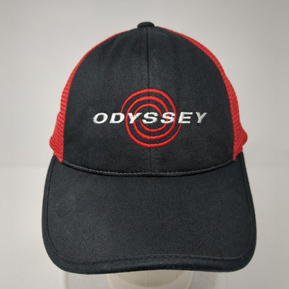 Odyssey Strapback Mesh Back Trucker Hat Multi One Size Colorblock