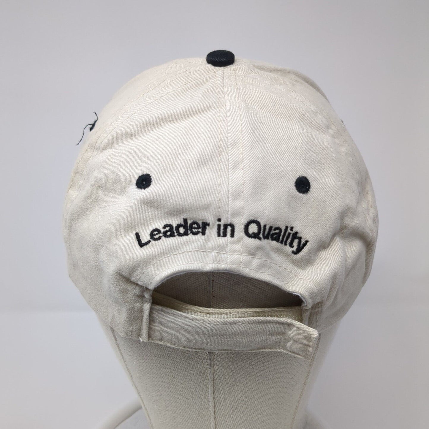 Montana Tractors Leader In Quality Strapback Hat Tan OS Adjustable Embroidered