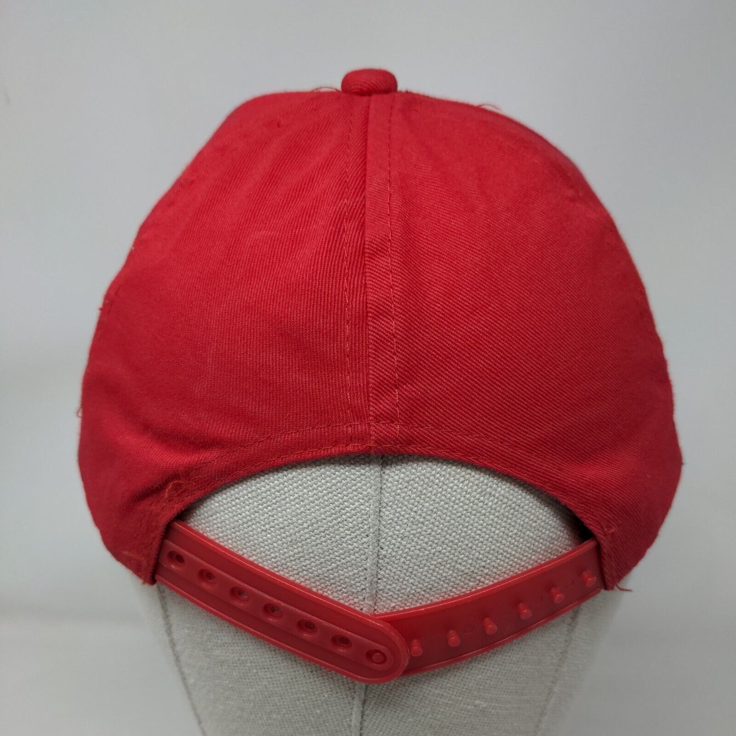 Marvel Ultimate Spider-Man Snapback Hat Red S-M Red Embroidered 5 Panel